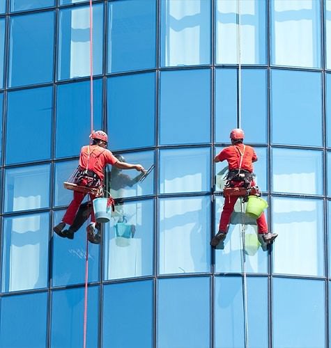 Мытье фасадов промальпинистами в Туймазах